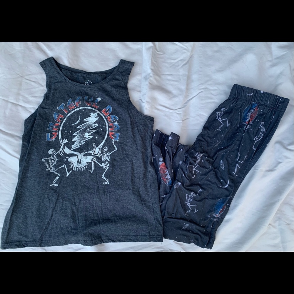 Grateful Dead pajama set up